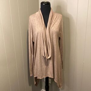 Michael Stars One Size Oversized Sweater Swoop Neck